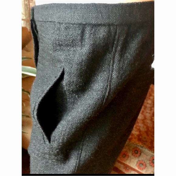 Isabel Marant 100% virgin wool charcoal trousers sz 2 - Picture 12 of 12